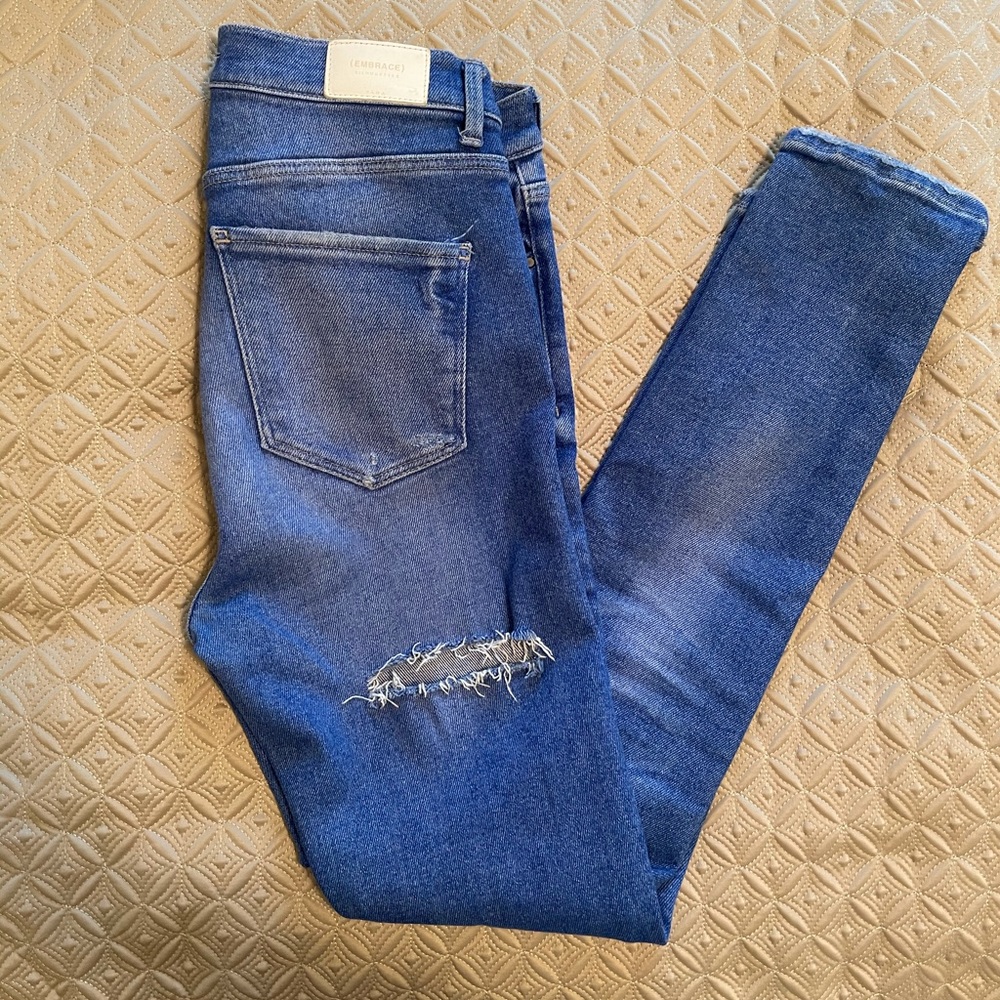 Zara Cropped Skinny Jeans - Picture 2 of 4